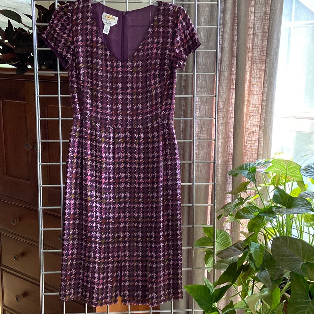 Talbots Petite Silk Dress